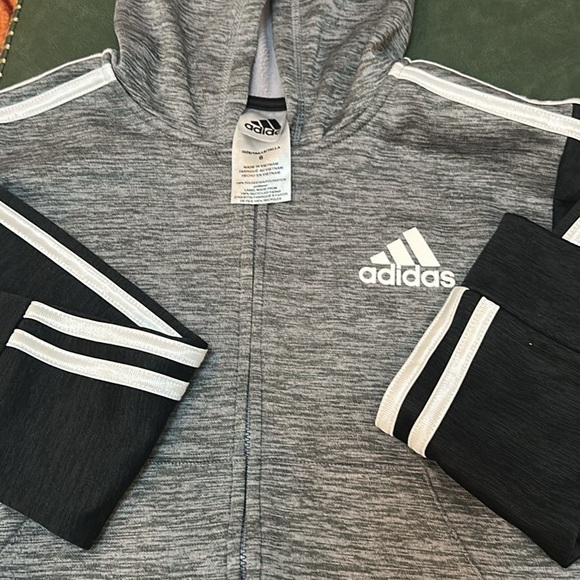Four (4) different Adidas Zip-Up Jackets for
Youth sports or every day wear - Picture 2 of 8